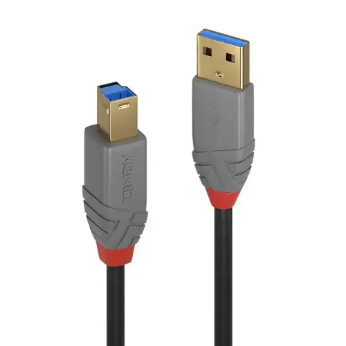 Cablu Lindy LY-36740, 0.5m, USB 3.0 Typ A - USB-B