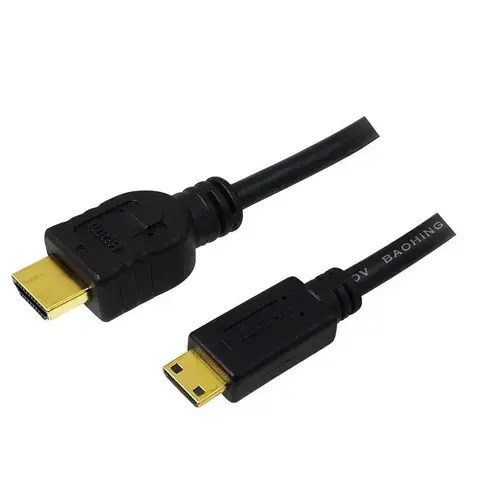 Cablu Logilink HDMI - miniHDMI High Speed 2m, Negru