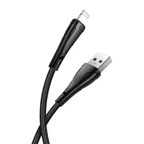 Cablu Mcdodo Mamba Series compatibila cu Lightning (Negru)