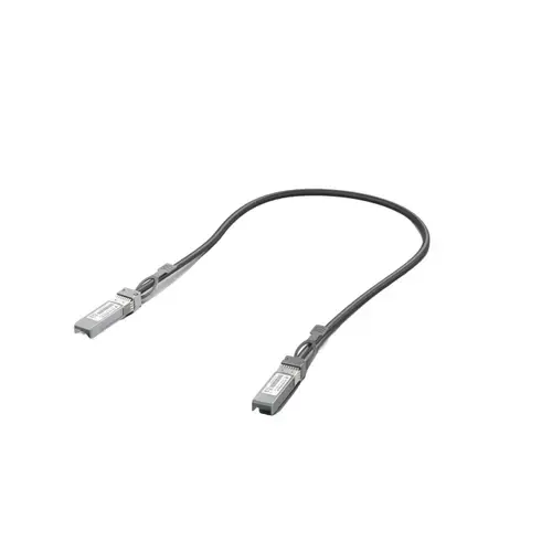 Cablu optic de retea, Ubiquiti, SFP, 0.5 m, Gri