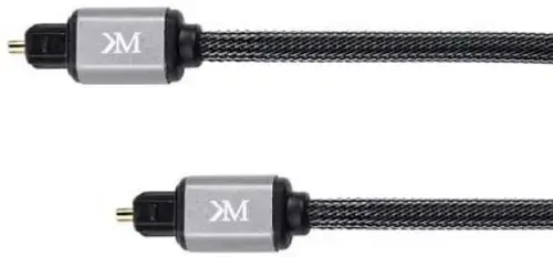 Cablu optic Kruger&Matz KM0318, 0.5 m (Negru)