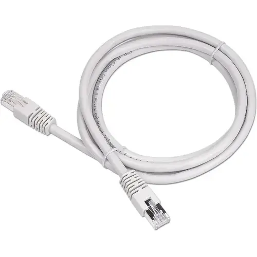 Cablu Patch cord S/FTP SPACER AWG26 Cat6, cupru-aluminiu, 1 m, Alb