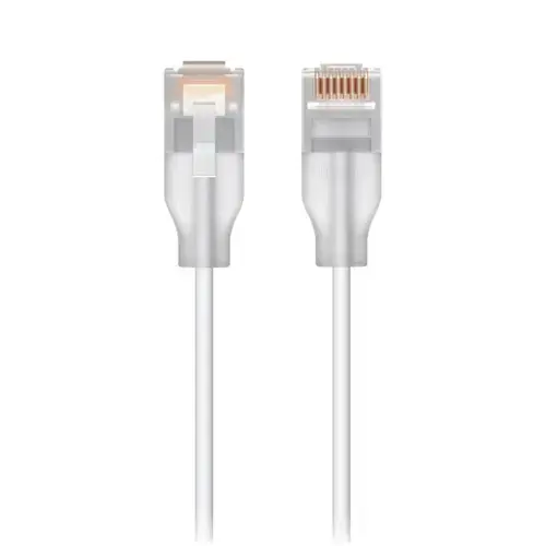 Cablu patch Ubiquiti, 0.15m, Alb