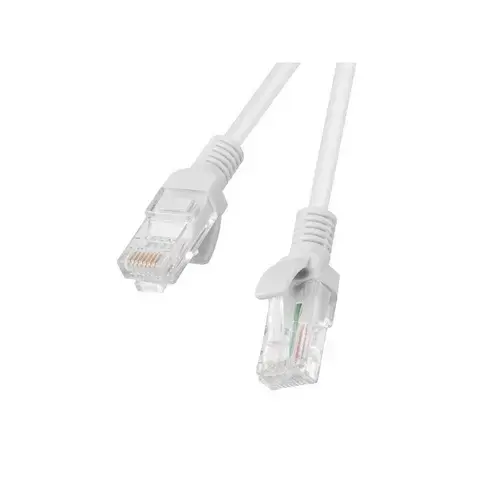 Cablu Pathcord Lanberg RJ45, cat. 5e, UTP, 10m, Gri