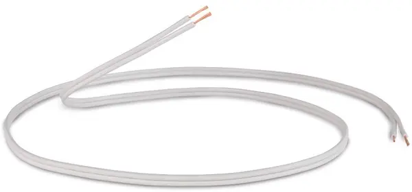 Cablu pentru boxe QED - Profile 42 Strand, 1 m, alb
