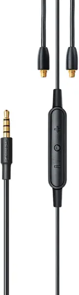 Cablu pentru căști Shure - RMCE-UNI, 3.5mm pentru SE, negru