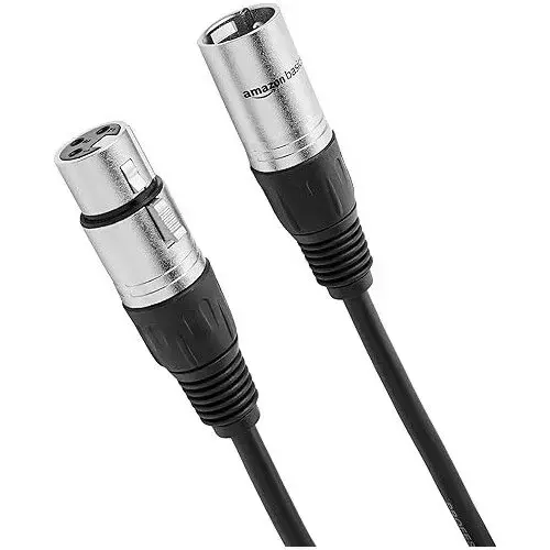 Cablu pentru microfon Saramonic, 3m, XLR 3 pini, Negru