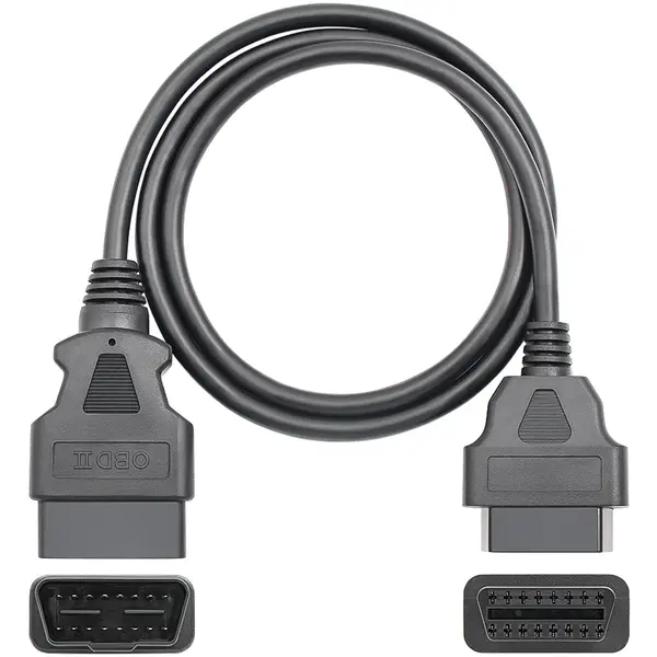 Cablu prelungitor OBD2 Techstar de 100 cm, male-female 16 pini 26AWG