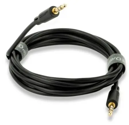 Cablu QED - Connect, 3,5 mm/3,5 mm, 1,5 m, negru
