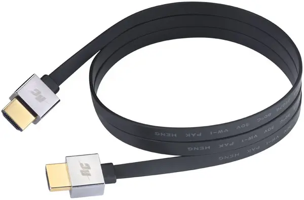 Cablu Real Cable - HD-ULTRA HDMI 2.0 4K, 3 m, negru/argintiu