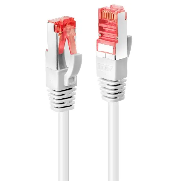 Cablu retea Lindy 3m Cat.6 S/FTP, white Cablu retea Lindy 3m Cat.6 S/FTP, white