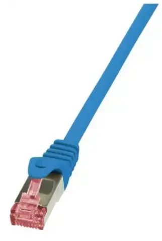 Cablu retea S/FTP LogiLink CQ2056S, CAT.6, 2 m (Albastru)