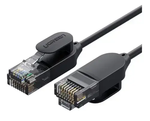 Cablu Retea UGREEN NW122, UTP, Cat6A, 10m, Negru