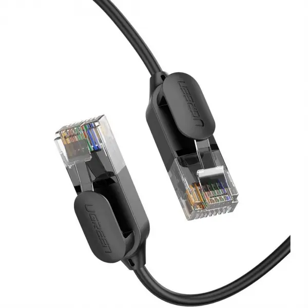 Cablu Retea UGREEN NW122, UTP, Cat6A, 1m, Negru
