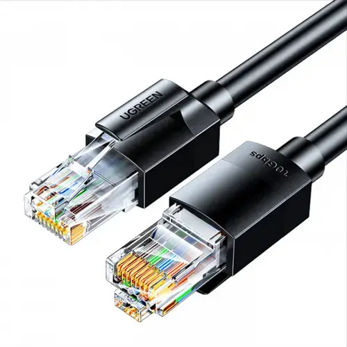 Cablu Retea UGREEN NW315, UTP, Cat6A, 1m, Negru