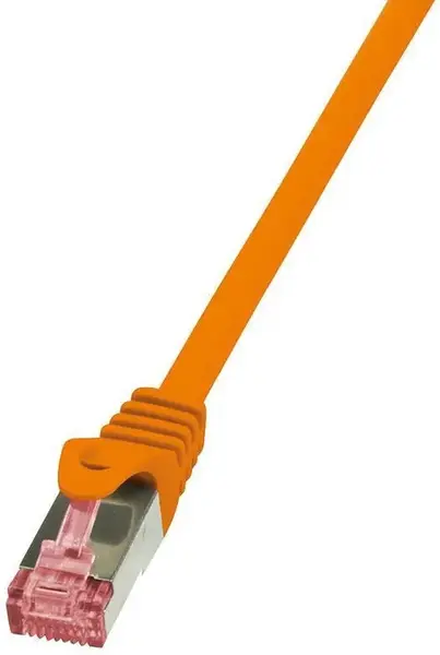 Cablu S/FTP LogiLink CQ2078S, Patchcord, CAT.6, 5 m (Portocaliu)