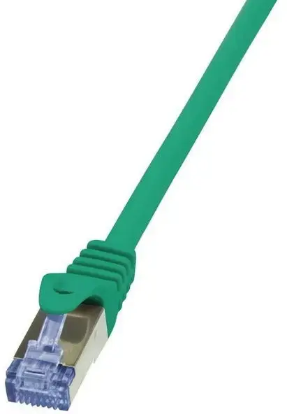 Cablu S/FTP LogiLink CQ3055S, Cat.6A, Patchcord (Verde)