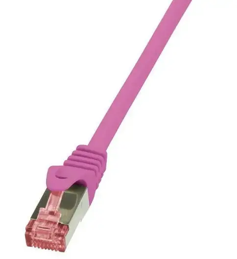 Cablu S/FTP LogiLink CQ3089S, Cat.6A, Patchcord (Roz)
