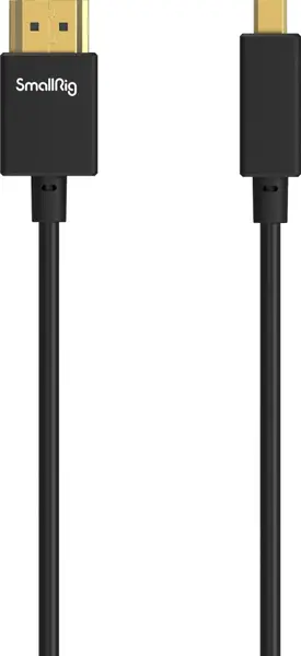 Cablu SmallRig - Ultra Slim 4K, HDMI D/A, 55 cm