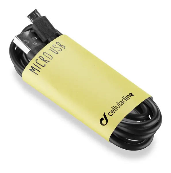 Cablu Techaway - USB-A/Micro USB, 0.9 m, negru