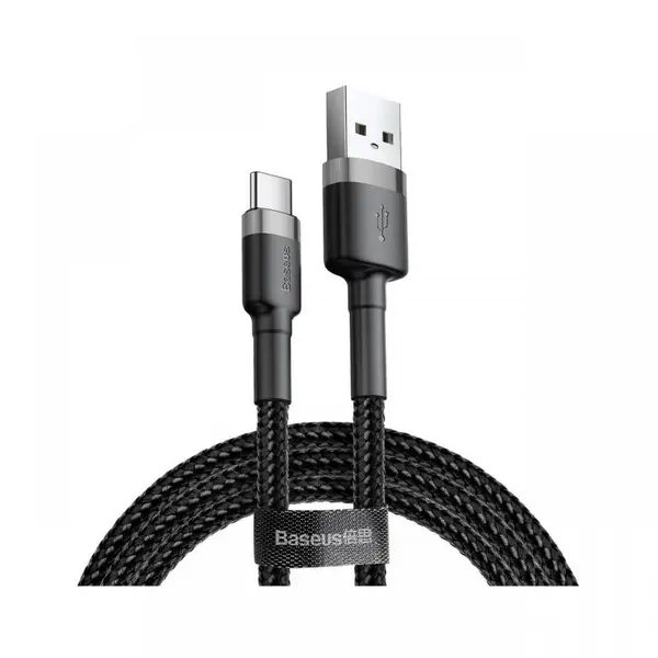 Cablu Type-C Baseus Cafule Series Gray & Black