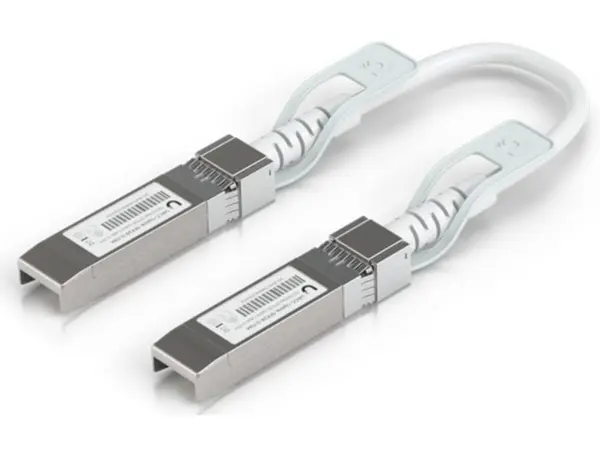Cablu Uplink Direct Attach Ubiquiti UniFi, optimizare conexiune 1G SFP, 10G SFP+, 25G SFP28, 0.15m, cupru, UACC-Uplink-SFP28-0.15M