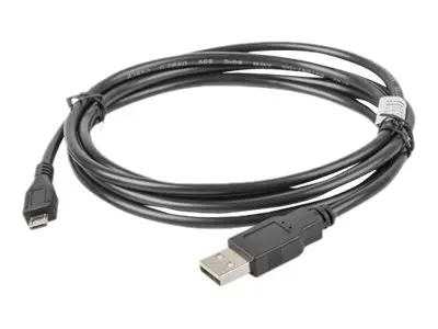 Cablu USB 2.0 Lanberg CA USBM 10CC 0018 BK, A Micro B, 1.8m, Negru
