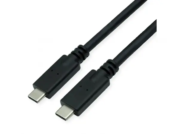Cablu USB 3.2 type C la type C Emark 85W 7m Negru, Roline 11.02.9067