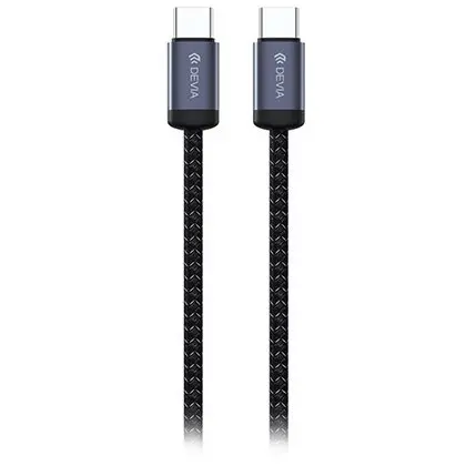 Cablu USB-C - USB-C 1M 60W 3A Devia BRA014026