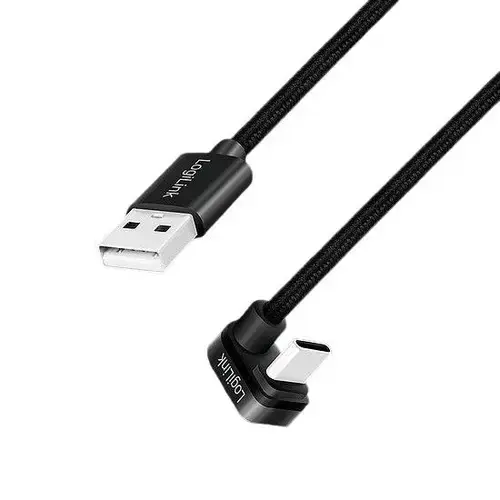 Cablu USB, LogiLink, 2m, Negru