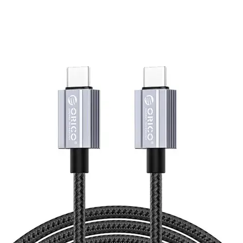 Cablu USB Orico GQA100 100W USB Type-C - USB Type-C 2m, Negru
