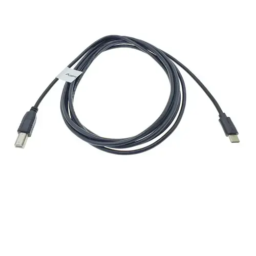 Cablu USB tip C imprimanta USB 2.0, 3 m, Lanberg 42978, USB B la USB-C, negru