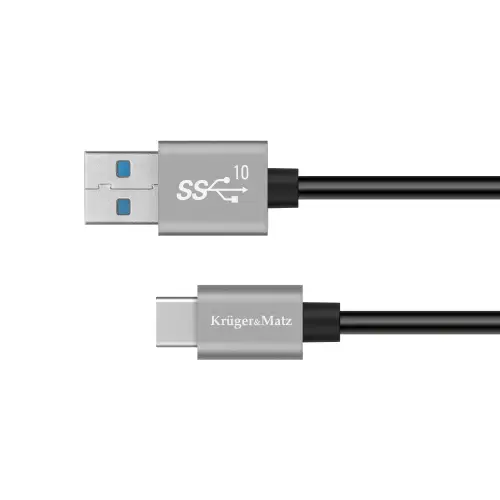 Cablu USB - USB tip C 10 Gbps 1m Kruger&Matz Basic KM1263