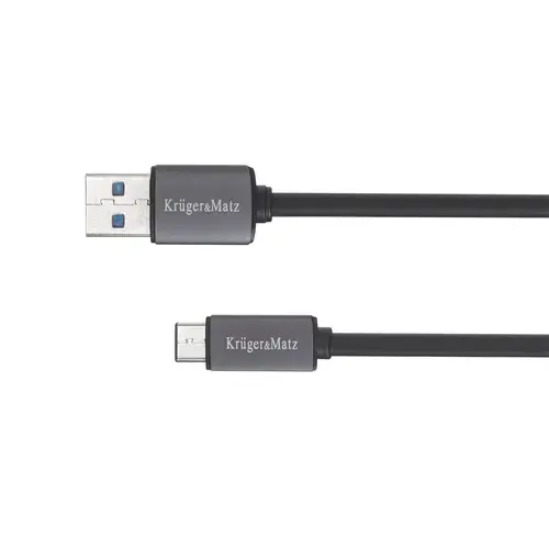 Cablu USB - USB tip C Kruger&Matz KM0347, 50 cm