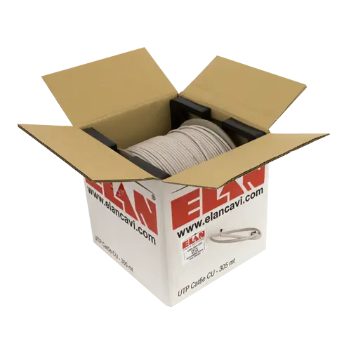 Cablu UTP, cat 6E, CUPRU 100%, 305m UTP-CAT6-CU