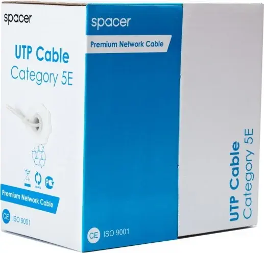 Cablu UTP CCA (Cupru-Aluminiu) Cat5e Rola 305 metri fir 0.51, RCAT5ECCA