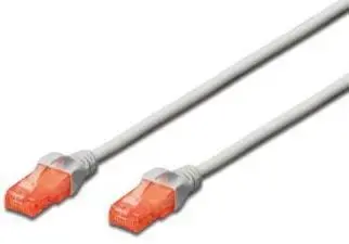 Cablu UTP Digitus, CAT6, Patch, 1m (Gri)