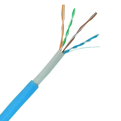 Cablu UTP exterior cat 5E cupru 100%, manta dubla PVC, rola 305m, TSY Cable / ELAN Italia