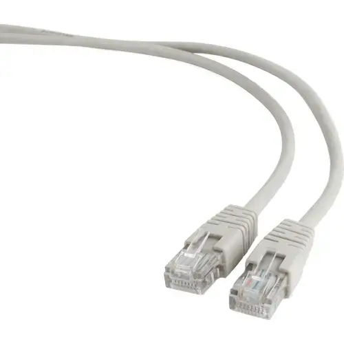 Cablu UTP GEMBIRD Cat6, cupru-aluminiu, 15 m, gri, AWG26, PP6U-15M