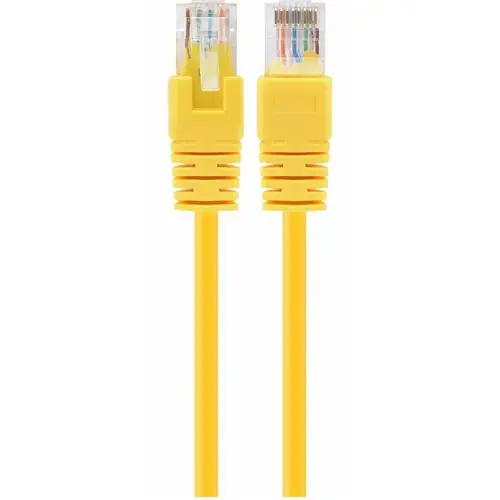 Cablu UTP GEMBIRD Cat6, cupru-aluminiu, 3 m, galben, AWG26, PP6U-3M/Y