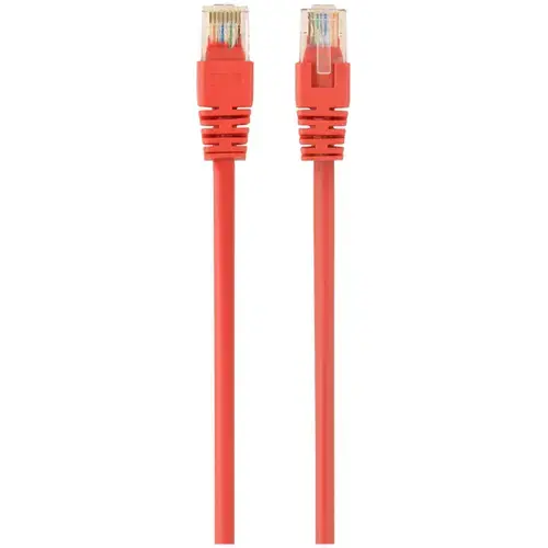 Cablu UTP GEMBIRD Cat6, cupru-aluminiu, 5 m, rosu, AWG26, PP6U-5M/R
