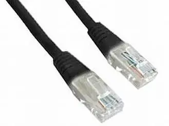 Cablu UTP Gembird PP12-5M/BK, Patchcord, CAT.5e, 5m (Negru)