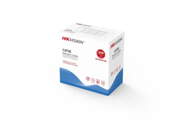 CABLU UTP HIKVISION CAT. 5E 305M NEGRU CABLU UTP HIKVISION CAT. 5E 305M NEGRU