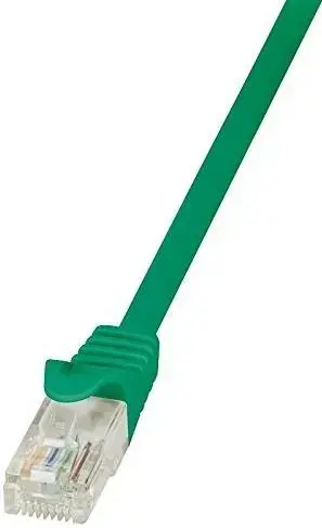 Cablu UTP LogiLink CP1015U, Patchcord, CAT.5e, 0.25m (Verde)