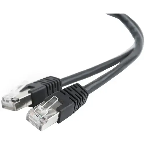 Cablu UTP SPACER SP-PT-CAT5-10M-BK, Cat5e, cupru-aluminiu, 10 m, negru, AWG26,
