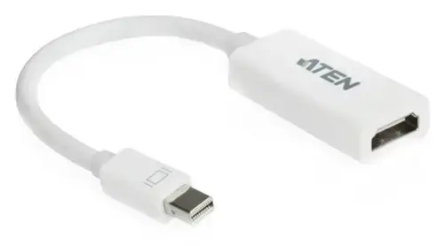 Cablu video Aten VC980-AT, Mini-DisplayPort (T) la HDMI (M) (Alb)