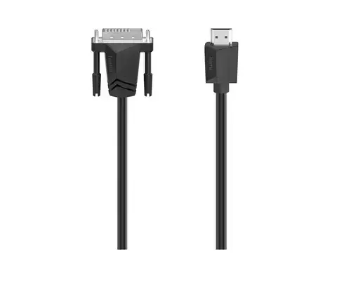 Cablu video Hama 200715, DVI - HDMI, 1.5 m (Negru)