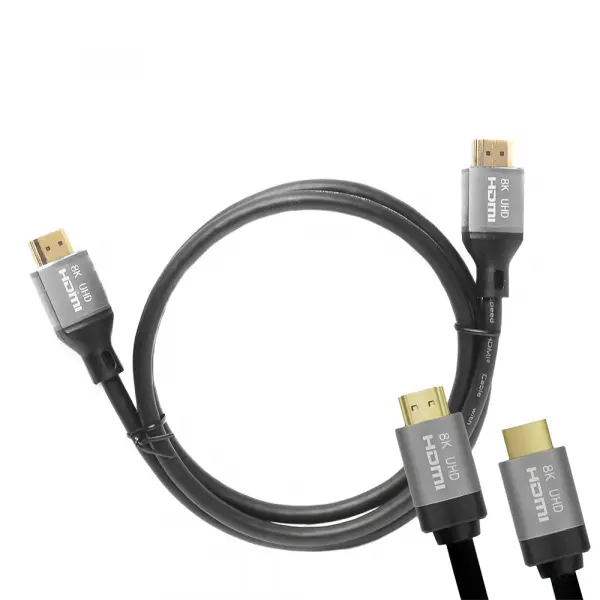 Cablu Video LTC Gold, HDMI - HDMI, 8K, 1m, Negru
