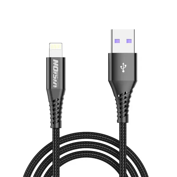 Cablu Vision Touch, USB-A la Lightning, 10W, 2m, Negru