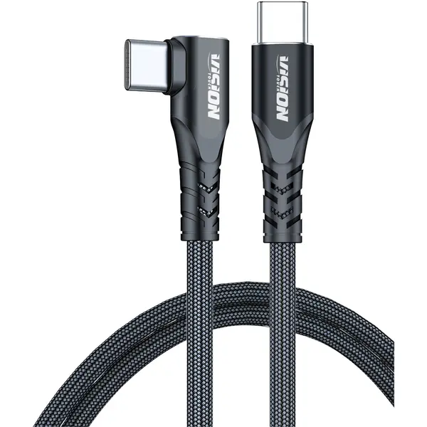 Cablu Vision Touch V90CC2M01N, Type C, 2 m, Negru